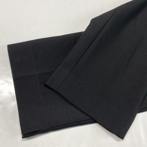 St John Sport Cropped Dress Pants Womens 6 Black Midrise USA EUC - Picture 12 of 12